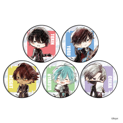 『CARNELIAN BLOOD』缶バッジ 01/通常衣装ver.BOX (全5種)(グラフアート)